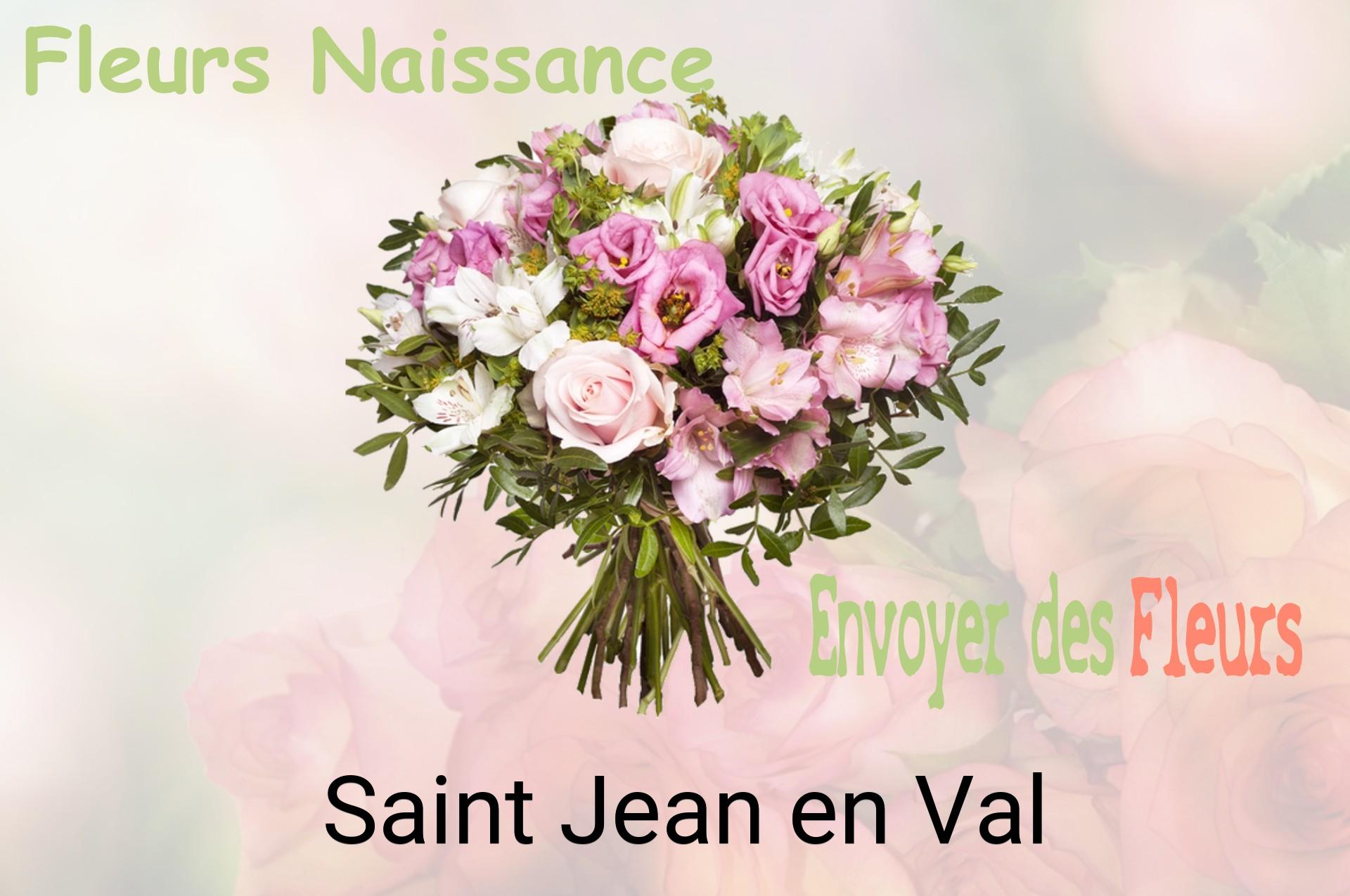 Bouquet de fleurs de naissance livré à Saint-Jean-en-Val